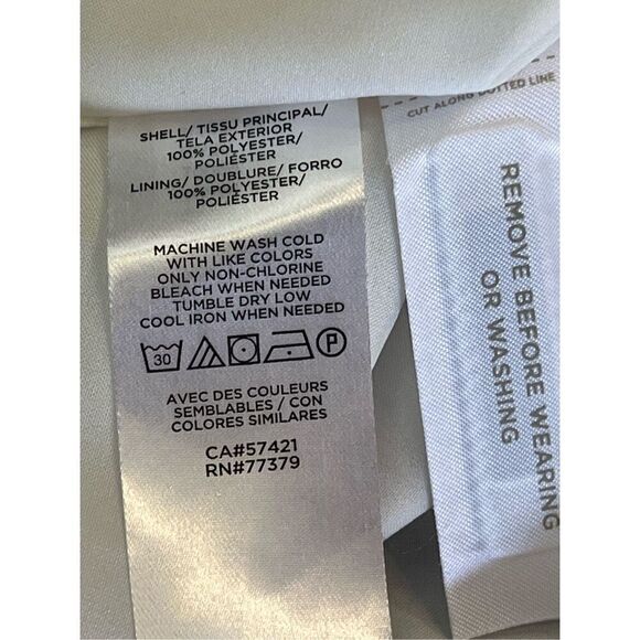 Ann Taylor Pastel Plaid Drop Waist Flutter Sleeve Shift Dress Sz 4 - Picture 5 of 7